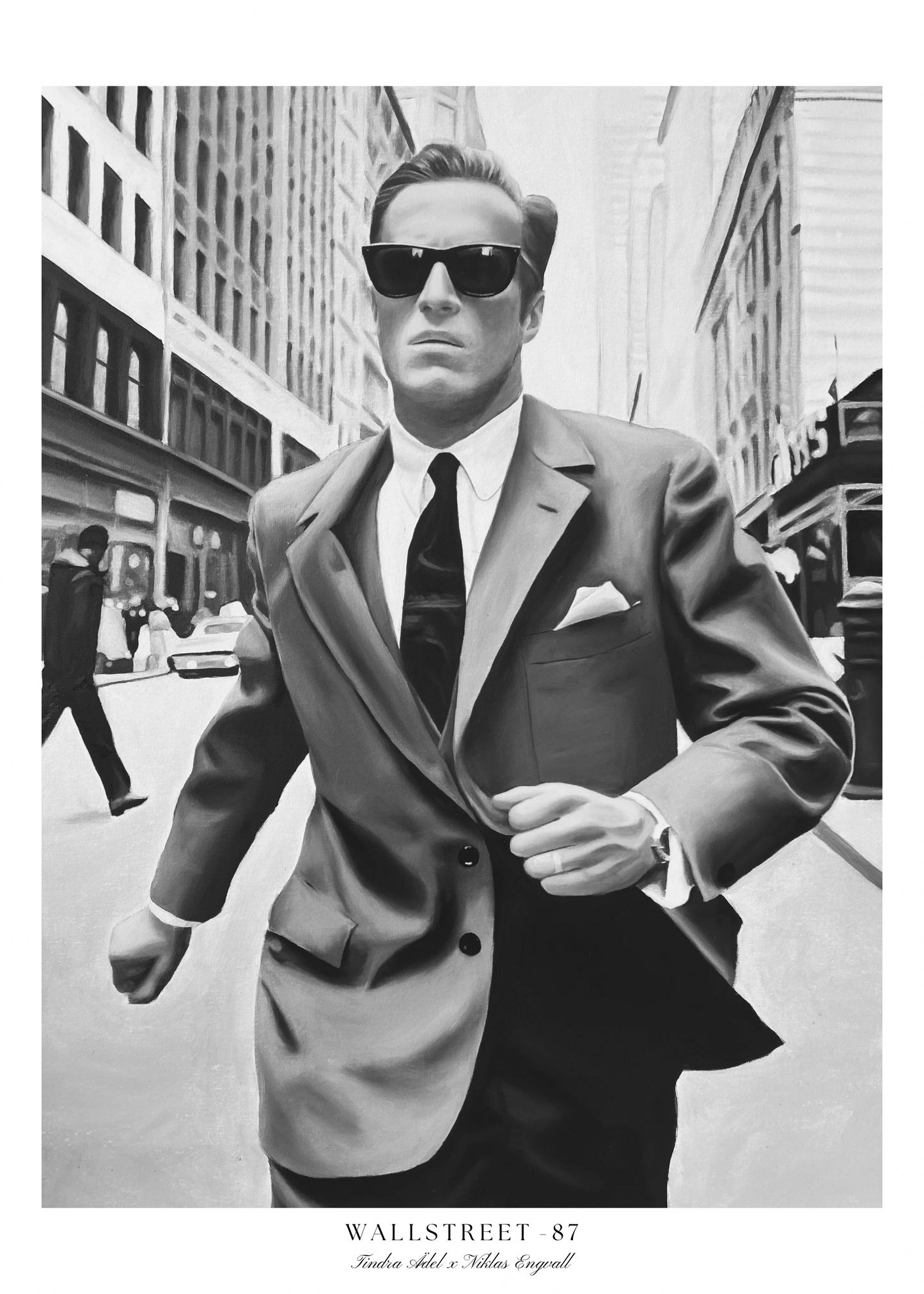 Wallstreet -87 - Black N White