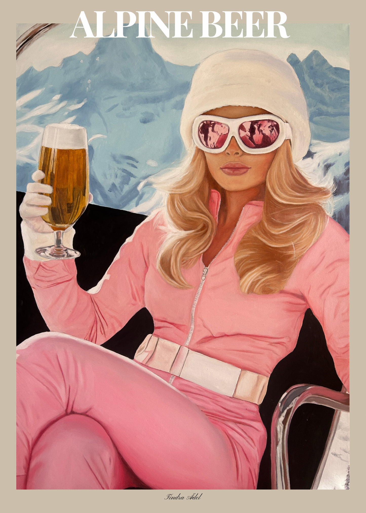 Alpine Beer Poster