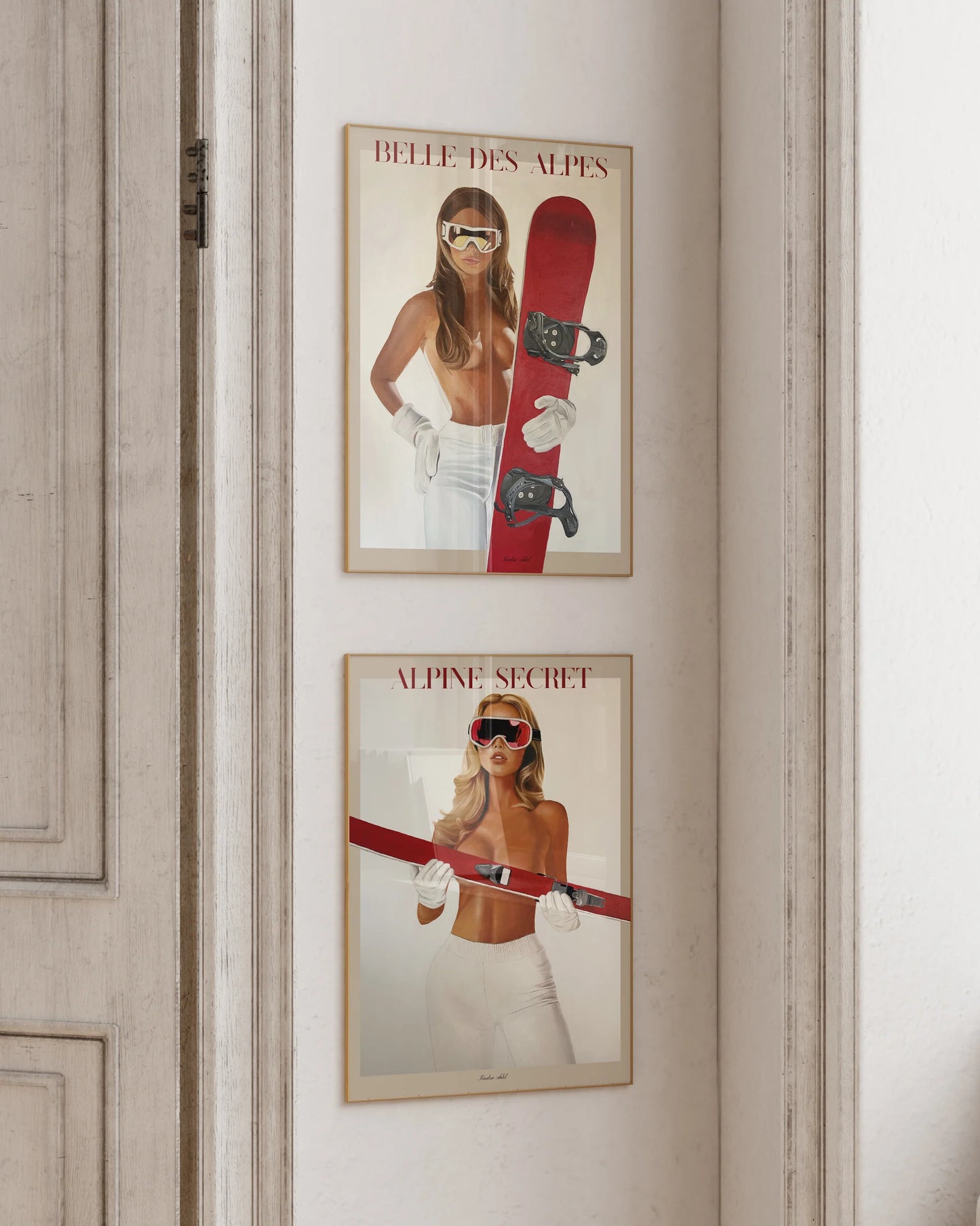 Belle Des Alpes Poster