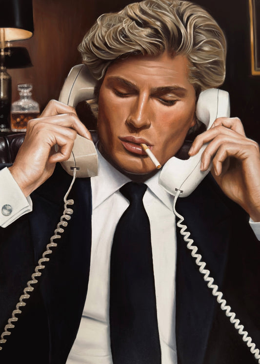 Closing Call Original Painting