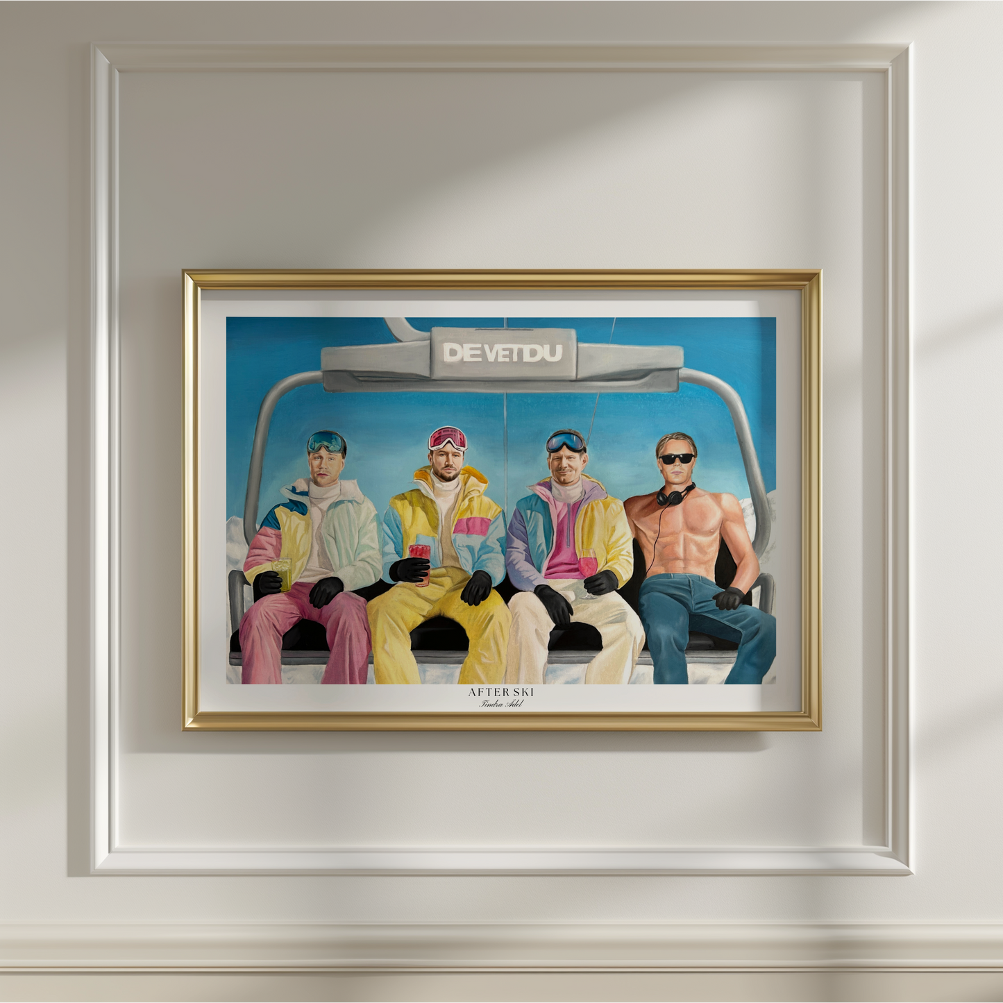 DE VET DU afterski poster