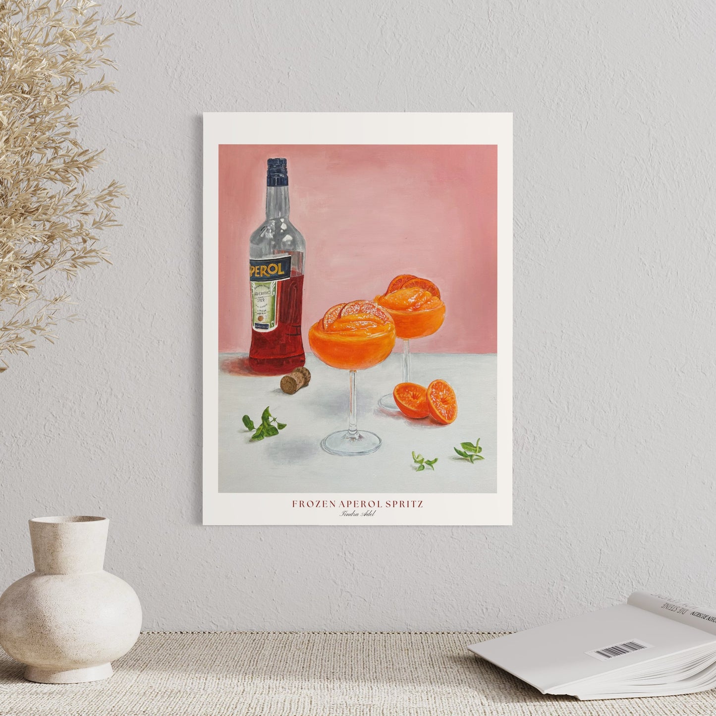 Frozen Aperol Spritz Poster