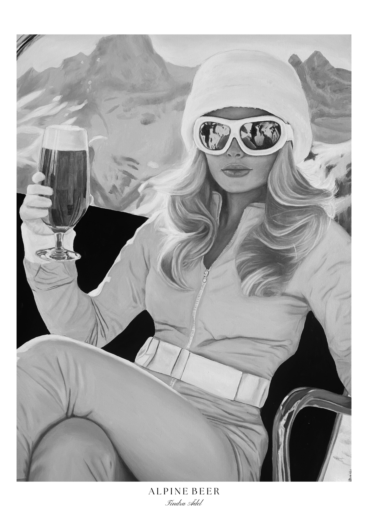 Alpine Beer - Black N White