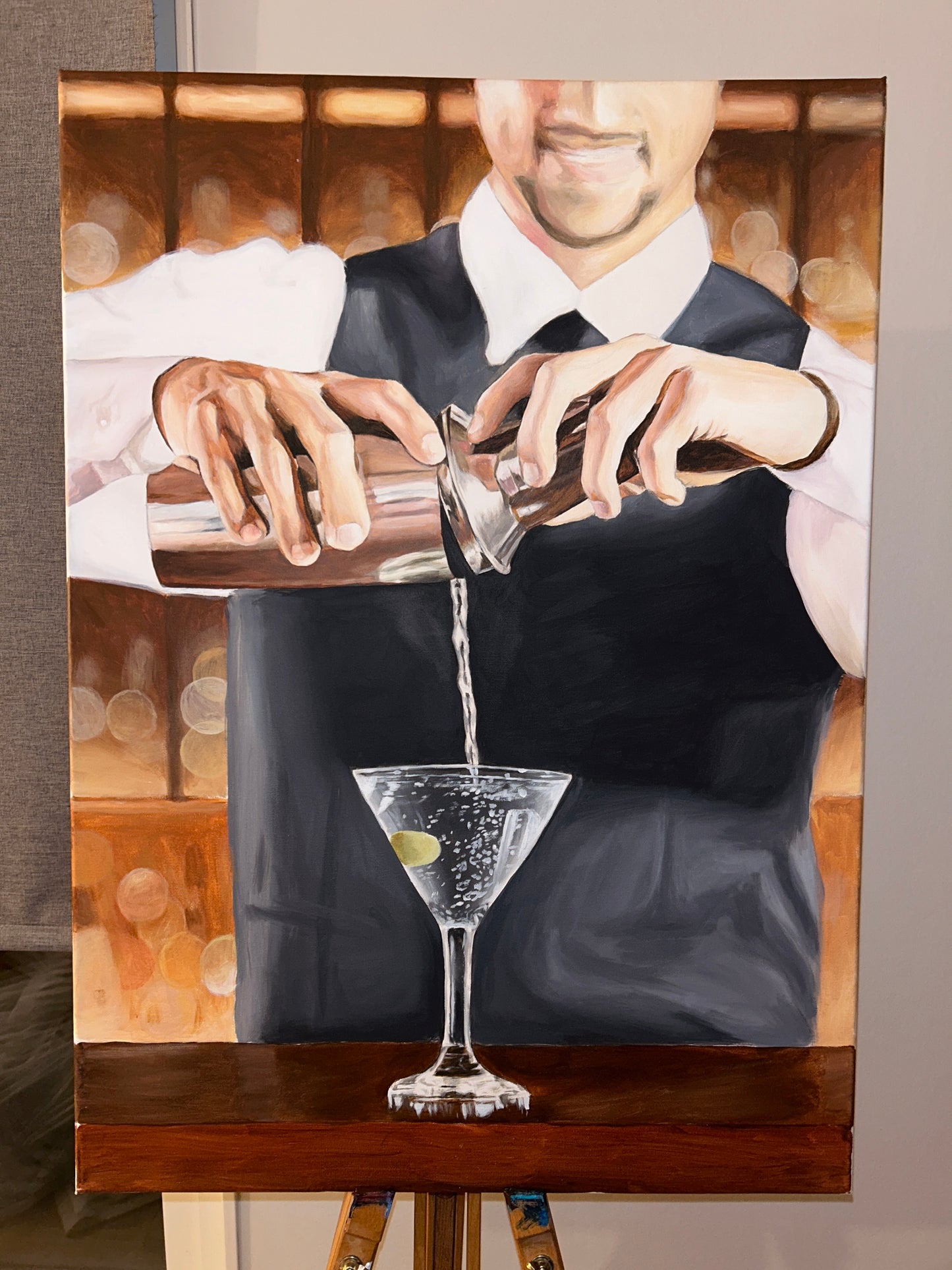 ”Shaken, not stirred” Original Painting