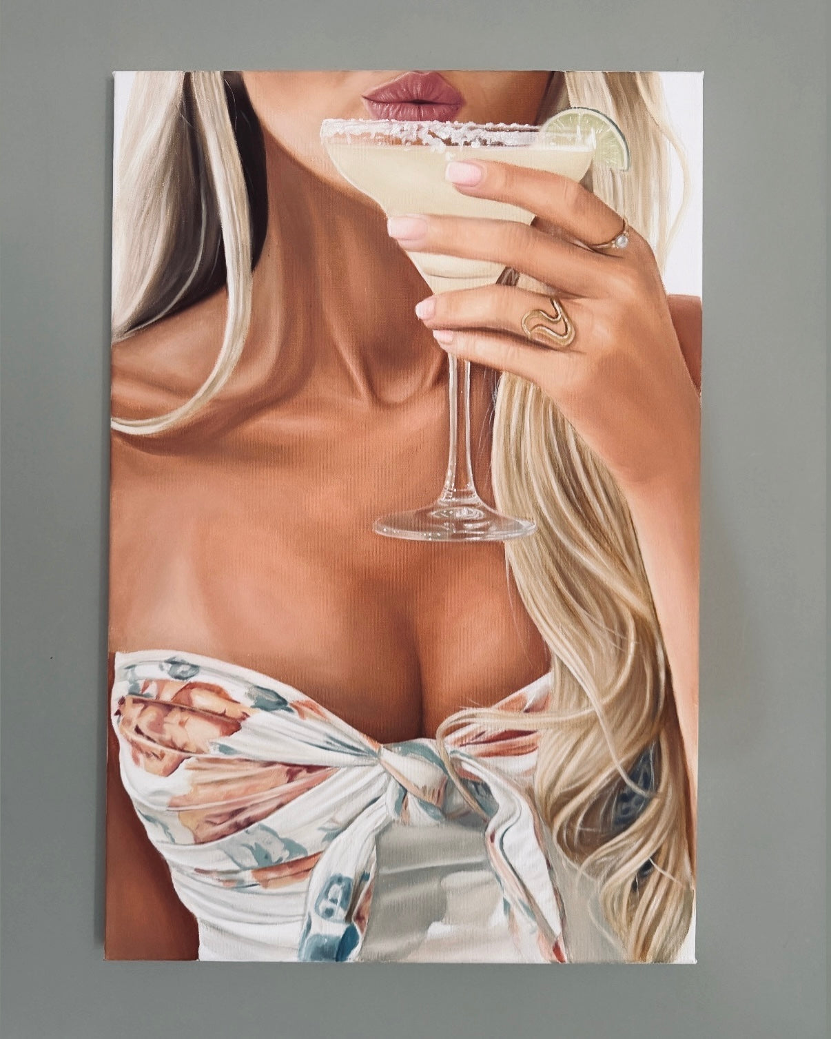 Cin-cin Original Painting