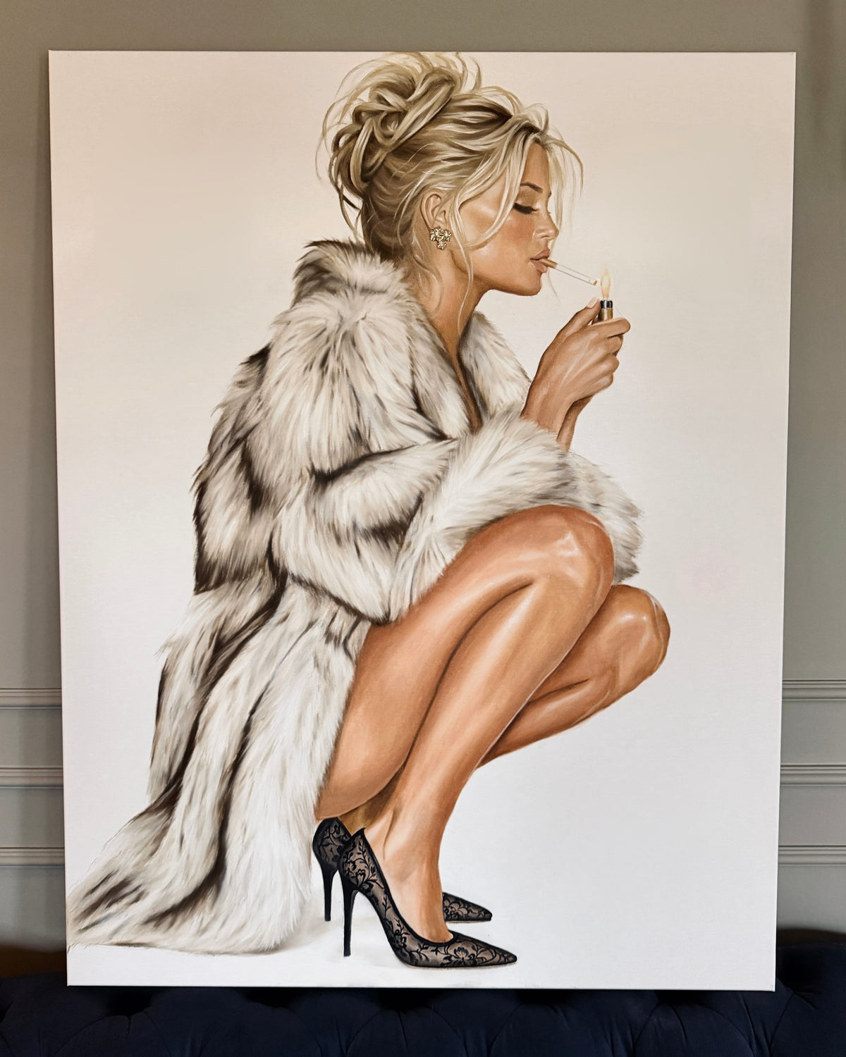 Aprés Minuit Original Painting