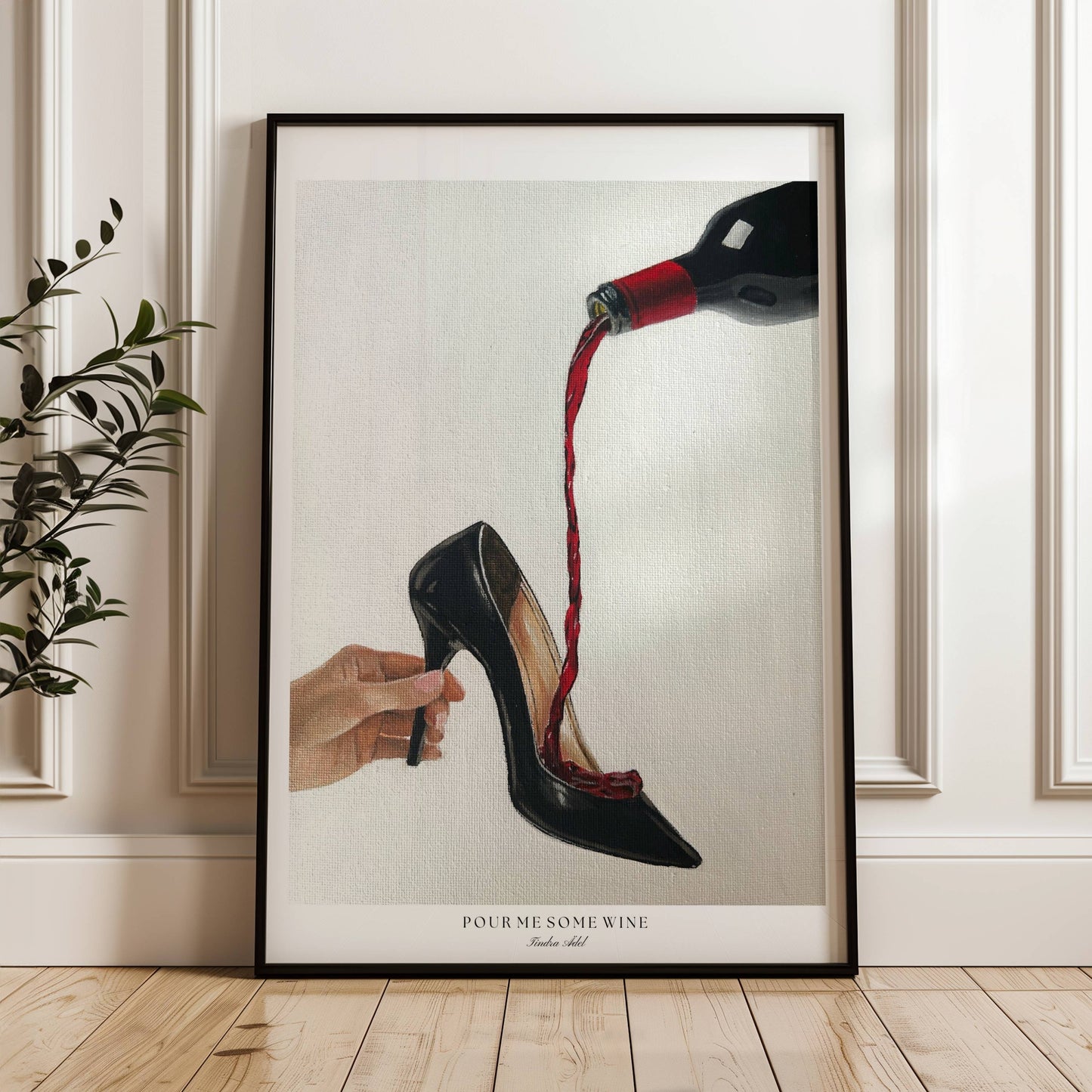 Pour me some wine Poster