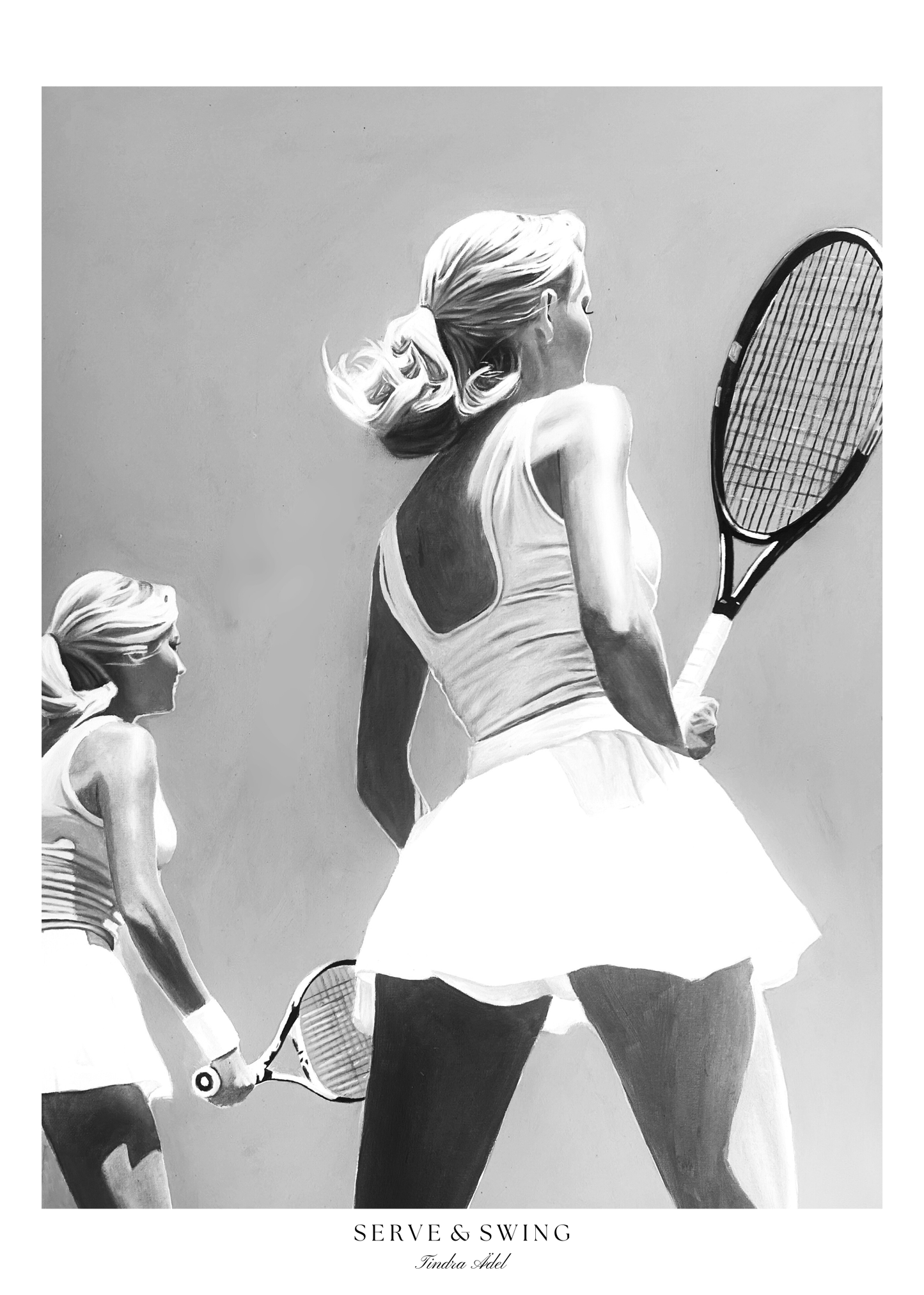 Serve & Swing - Black n White