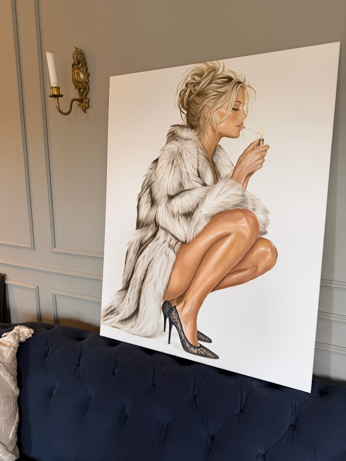 Aprés Minuit Original Painting