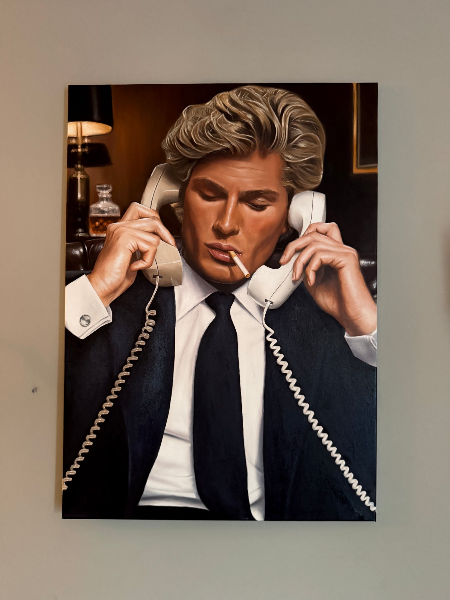 Closing Call Original Painting