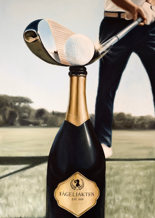 Le Golf Royale original painting