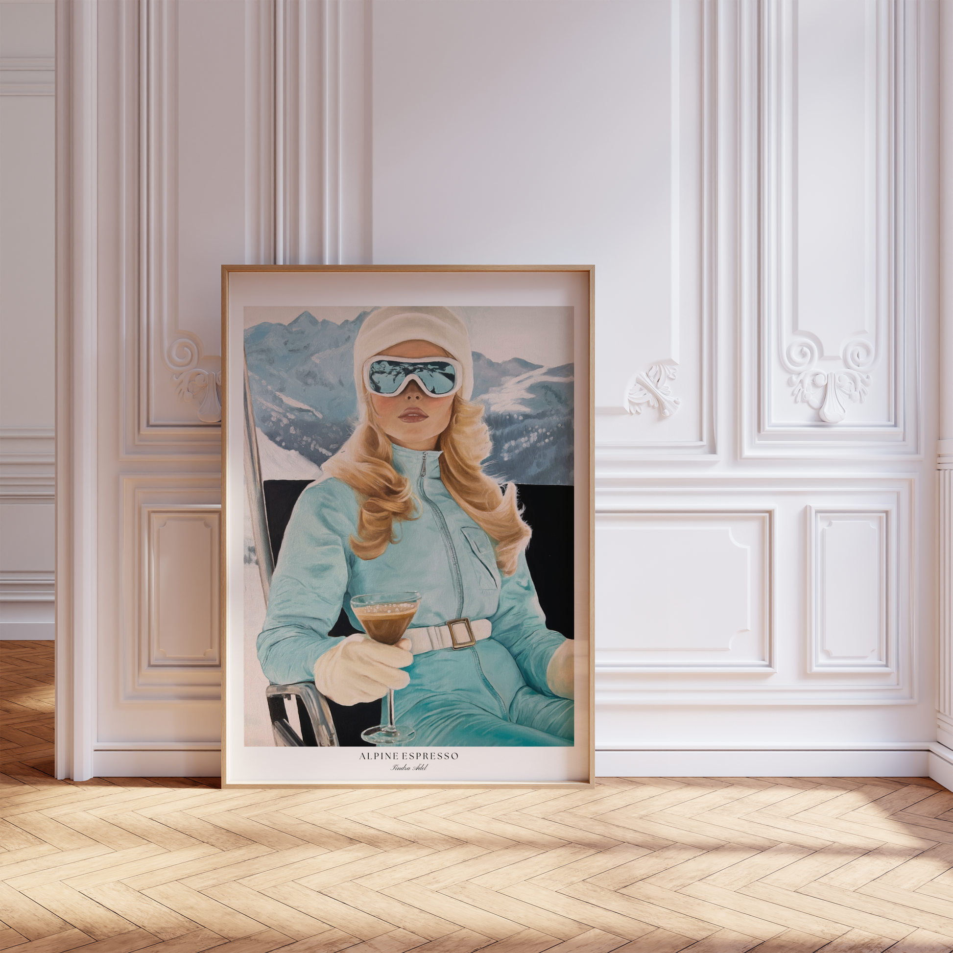 Alpine Espresso Poster – ArtbyTindraZofi
