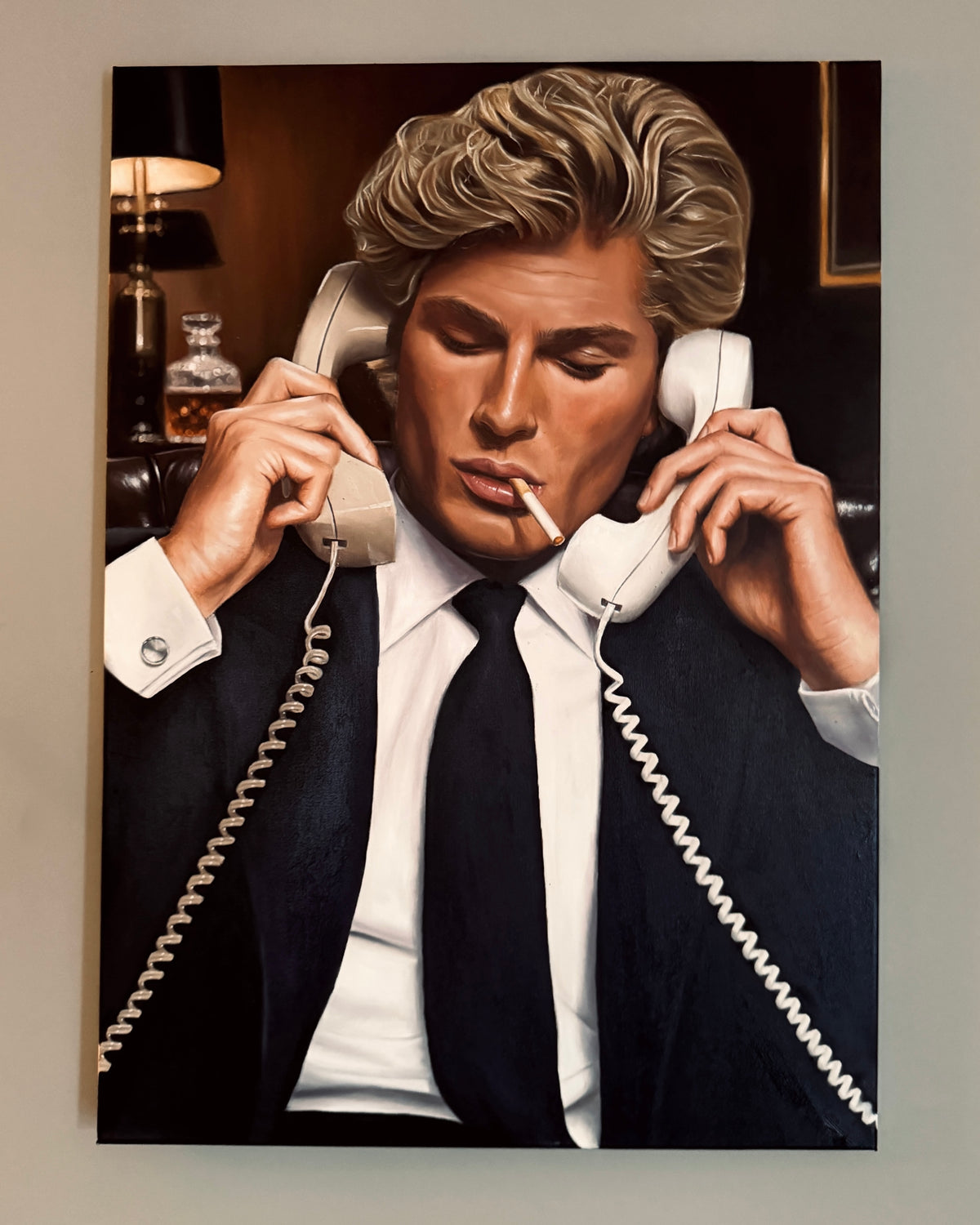 Closing Call Original Painting