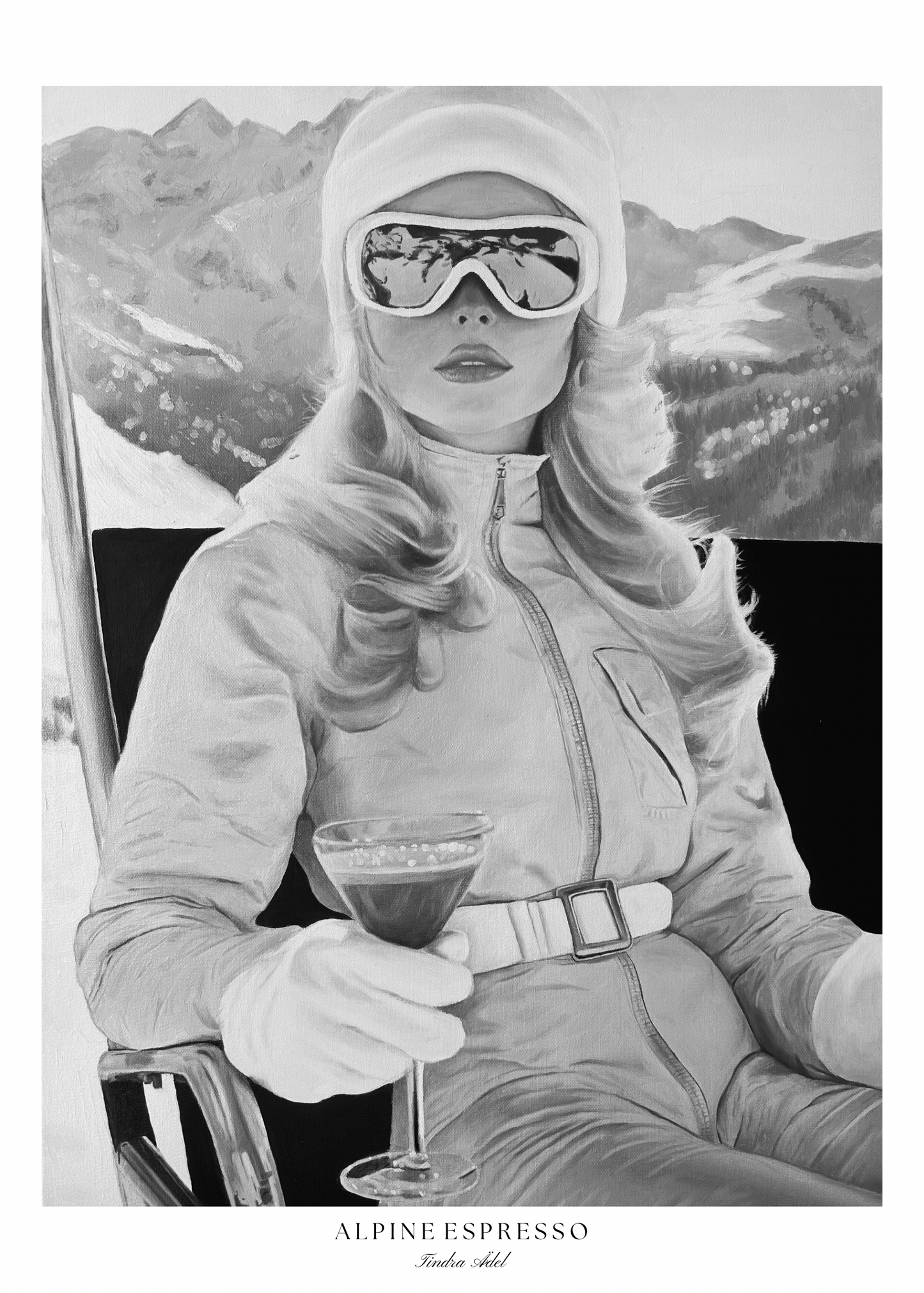 Alpine Espresso - Black N White