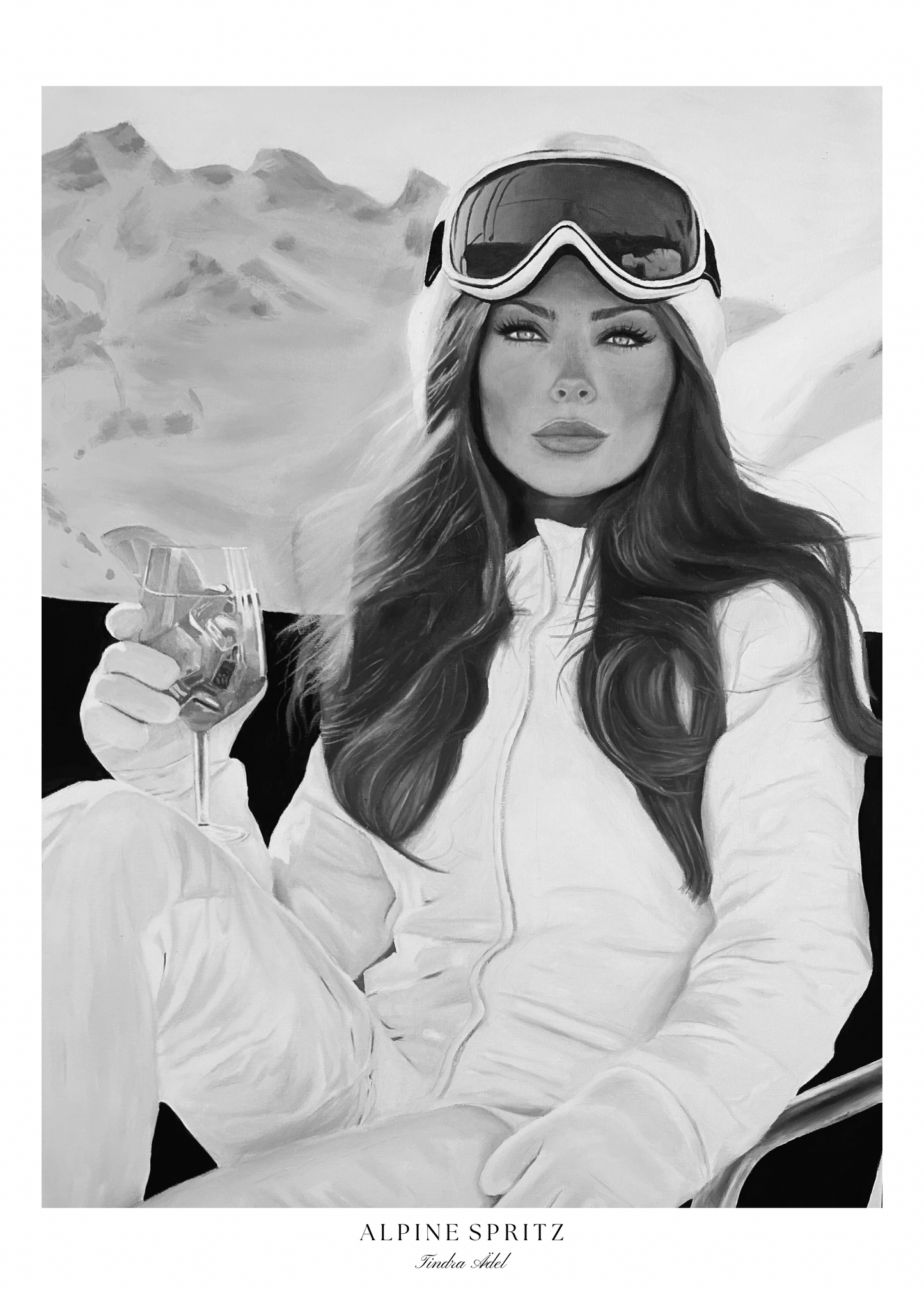 Alpine Spritz - Black N White