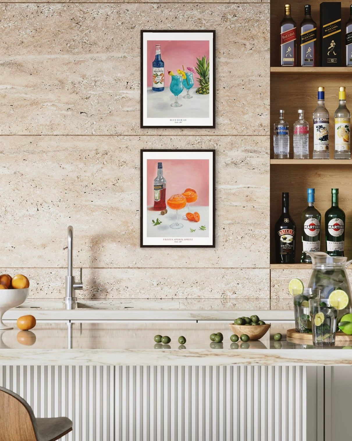 Frozen Aperol Spritz Poster