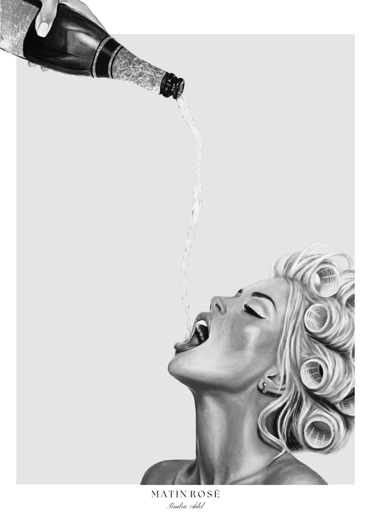 Matin Rosé Black n White