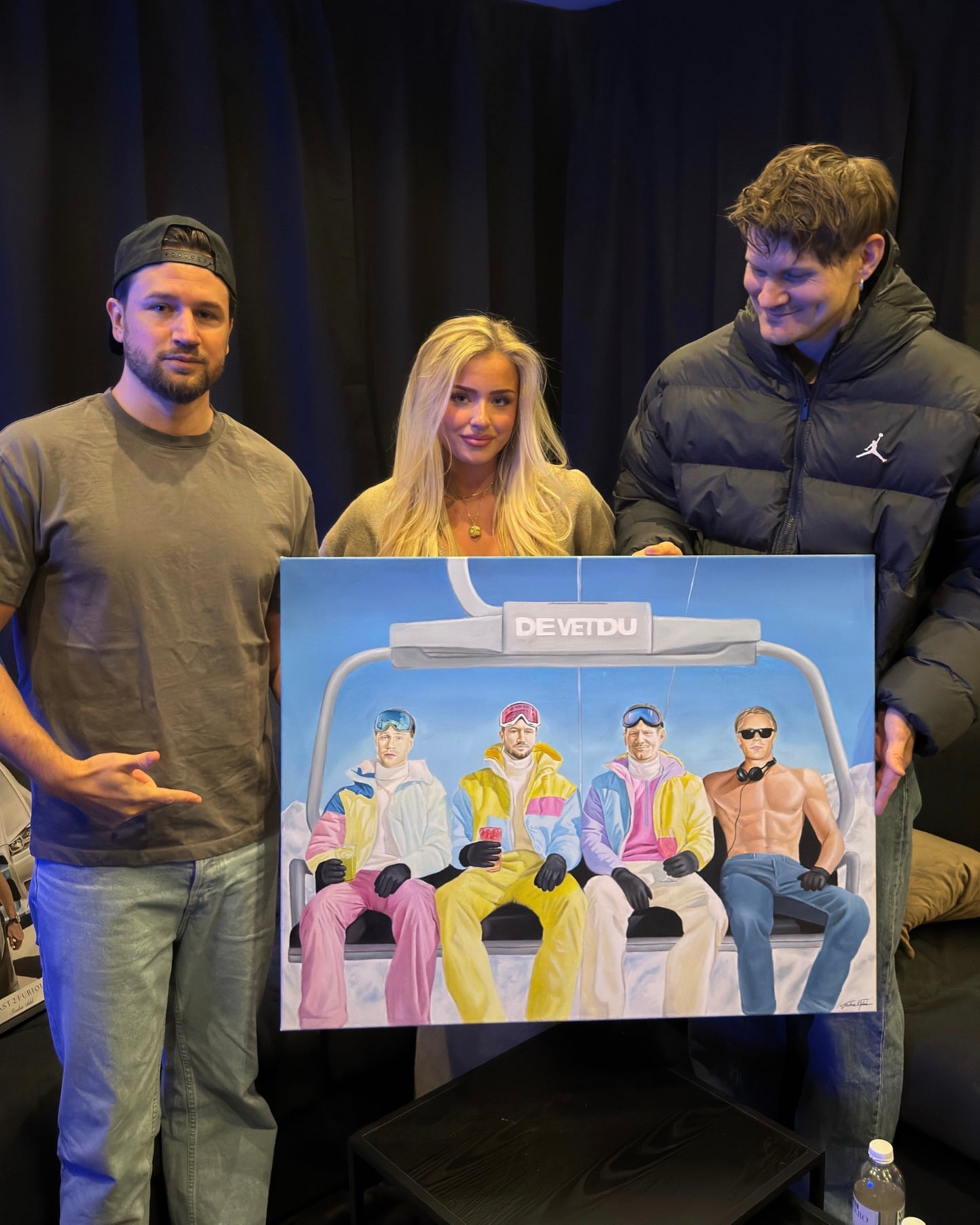 DE VET DU afterski poster