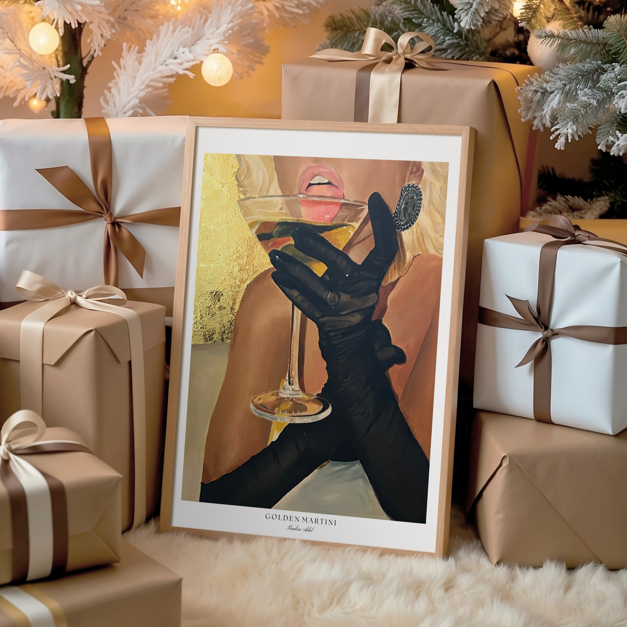 Golden Martini