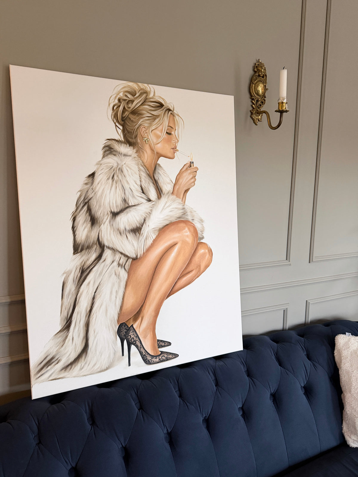 Aprés Minuit Original Painting