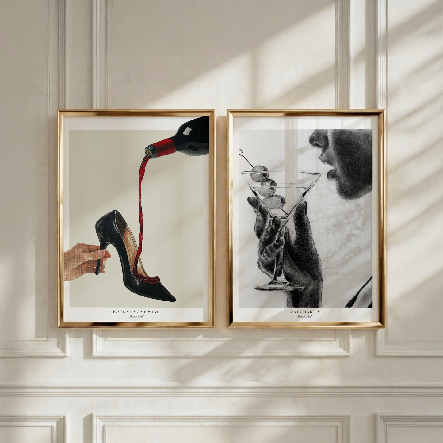 Pour me some wine Poster