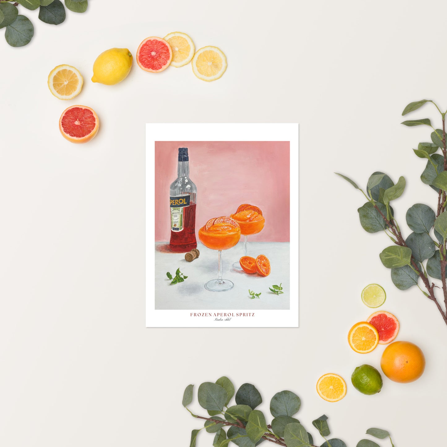 Frozen Aperol Spritz Poster