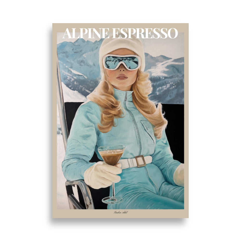 Alpine Espresso Poster